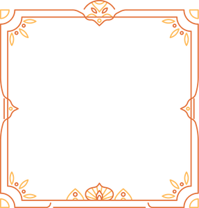 Elegant Ornate Profile Picture Frame